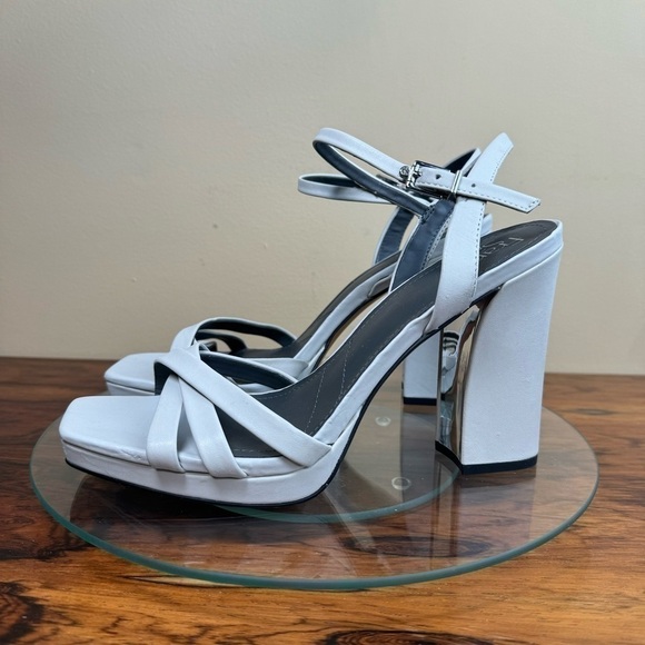 Franco Sarto Damalis Platform Sandal - Stone - Picture 2 of 14